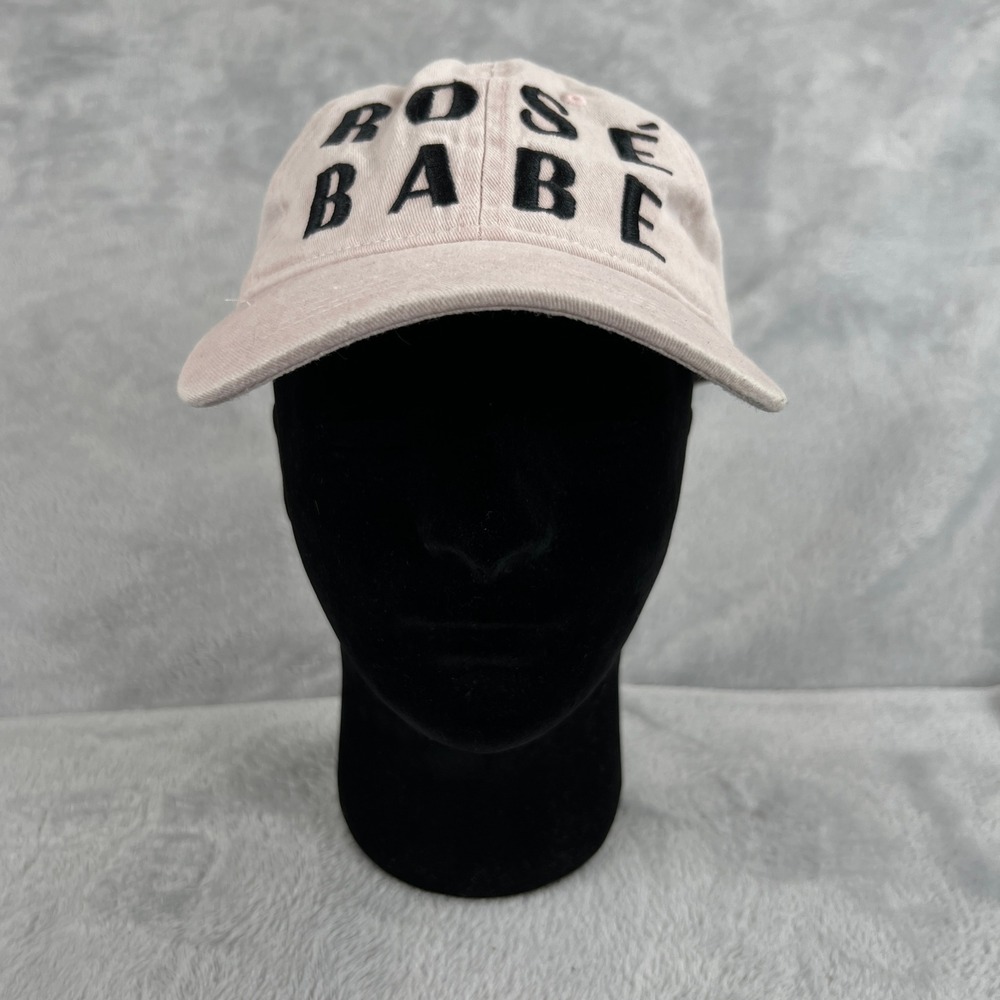 Express Rose Babe Embroidered Dad Hat OS Pink Women Graphic Baseball Cap
